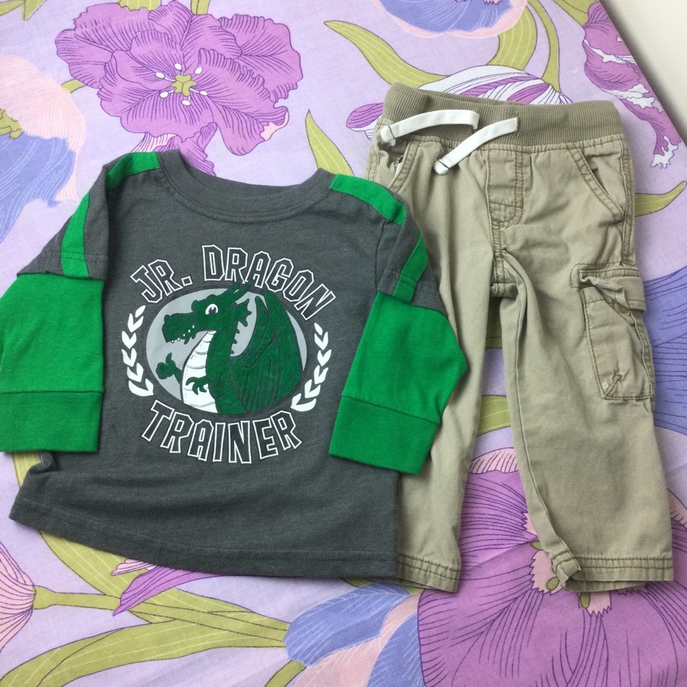 Like New Carter’s Toddler Set Pants &  tee Toddlers